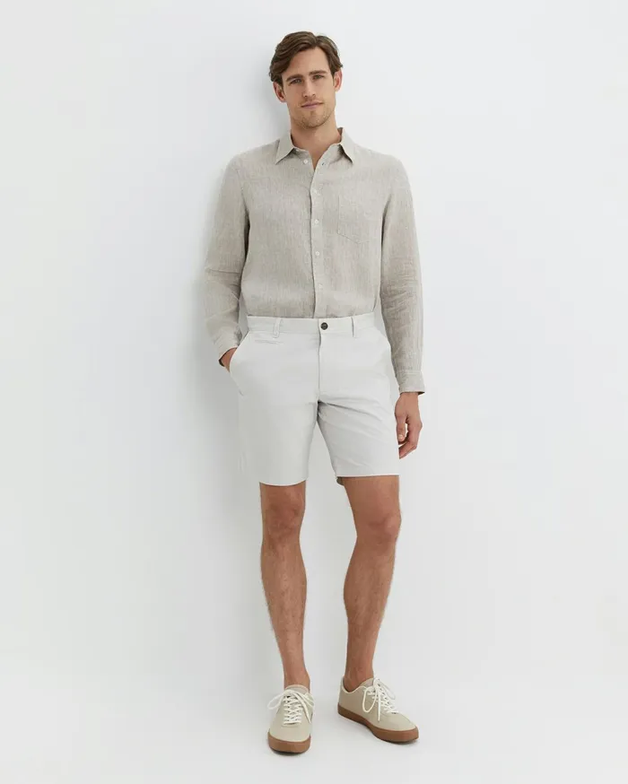 Men Sportscraft Shorts Classic Short Milk
