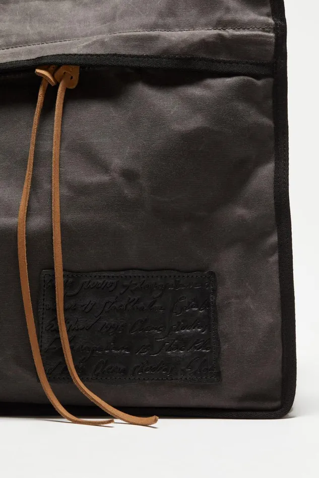 Men Tote Bag Greyblack Acne Studios Bags