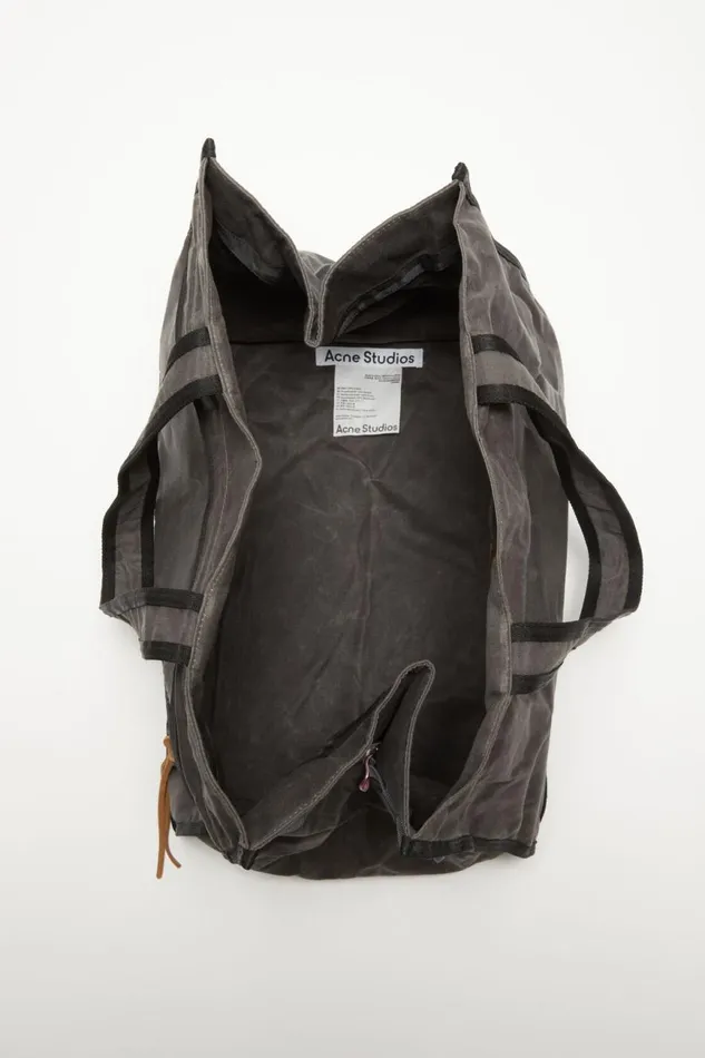 Men Tote Bag Greyblack Acne Studios Bags