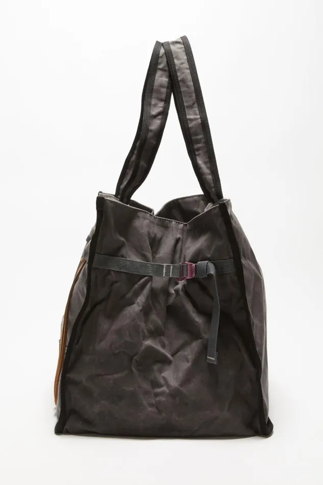 Men Tote Bag Greyblack Acne Studios Bags