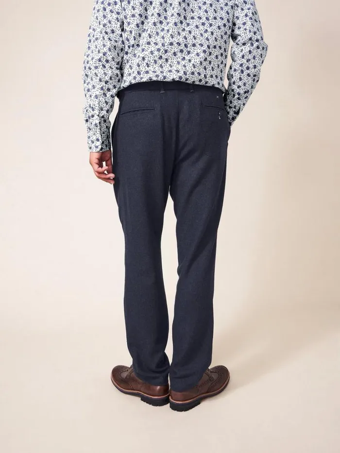 Men TROUSERS White Stuff Heath Regular Fit Trouser Dark Navy Men TROUSERS White Stuff Heath Regular Fit Trouser Dark Navy