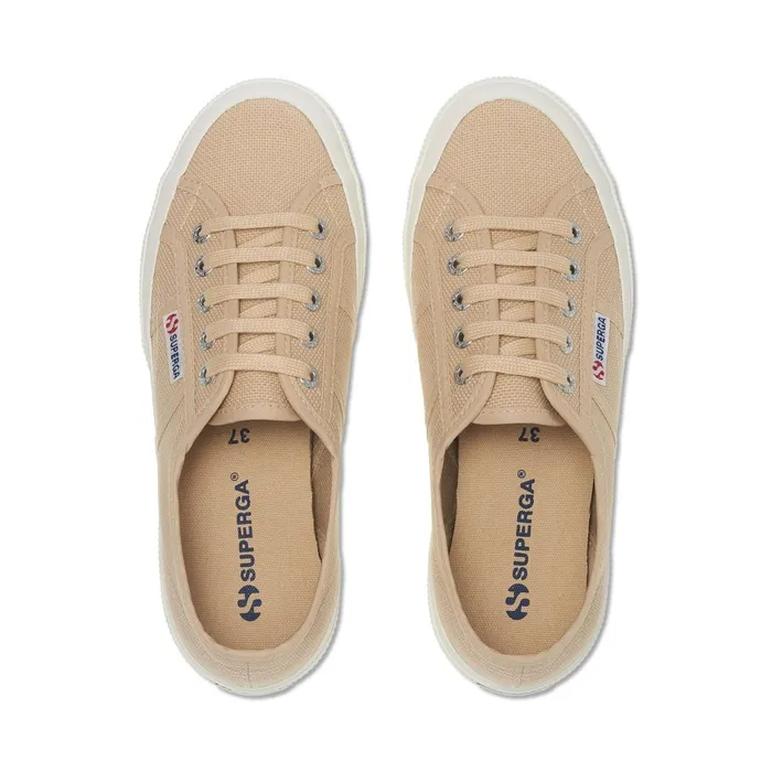 Men Unisex 2750COTU CLASSIC Sneaker BEIGE LTF AVORIO Superga Low Cut