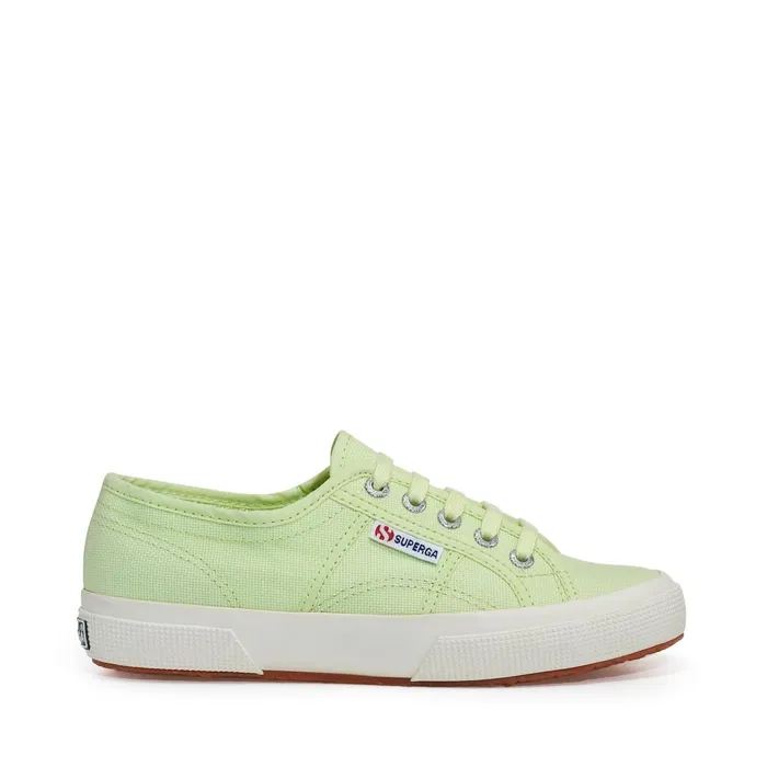 Men Unisex 2750COTU CLASSIC Sneaker GREEN PRIMROSEF AVORIO Superga Low Cut