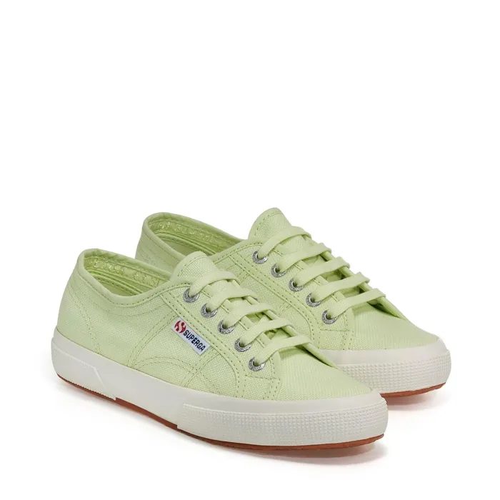 Men Unisex 2750COTU CLASSIC Sneaker GREEN PRIMROSEF AVORIO Superga Low Cut