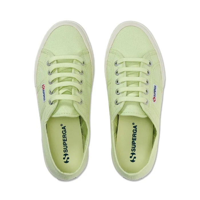 Men Unisex 2750COTU CLASSIC Sneaker GREEN PRIMROSEF AVORIO Superga Low Cut