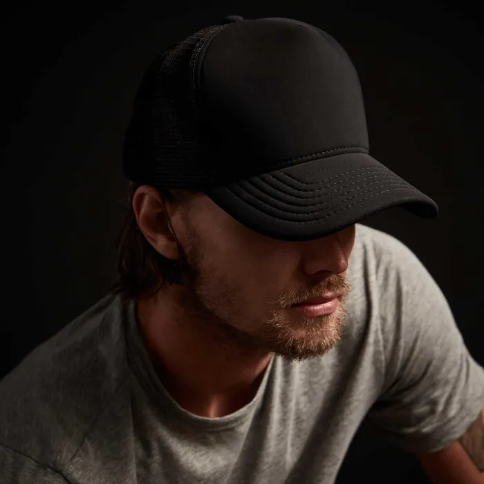 MENWOMEN James Perse HATS Scuba Trucker Hat Black