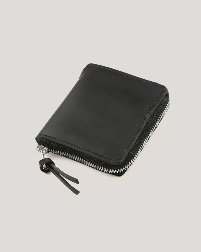 Men Zip Wallet Black YMC Bags and Wallets