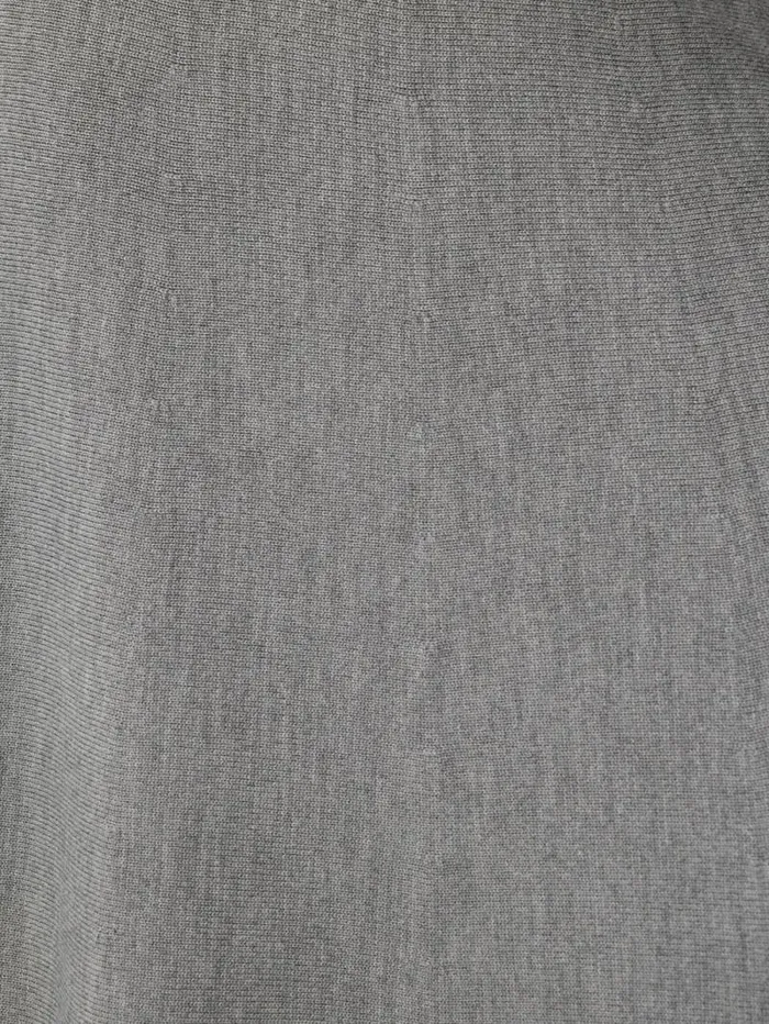 Merino Knitted Aline Skirt Grey Women Jigsaw Skirts