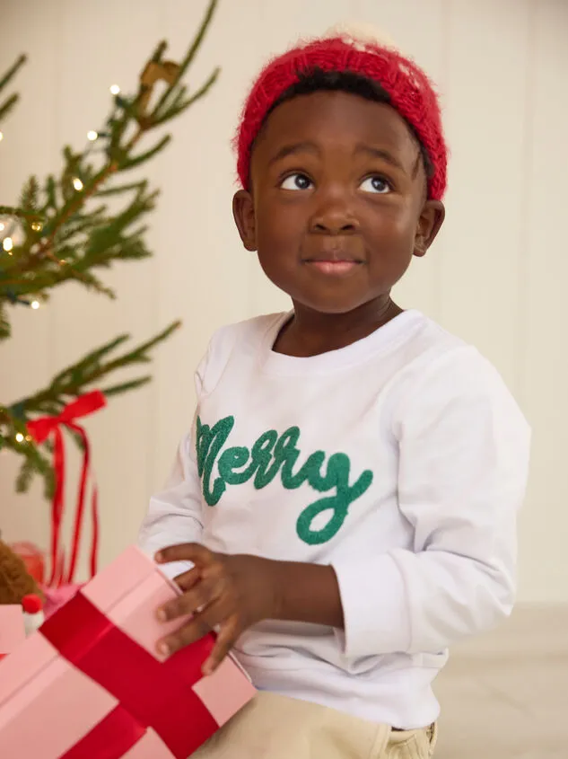 Merry Patch Sweatshirt Greenwhite BoyGender Neutral Altar039d State Tops