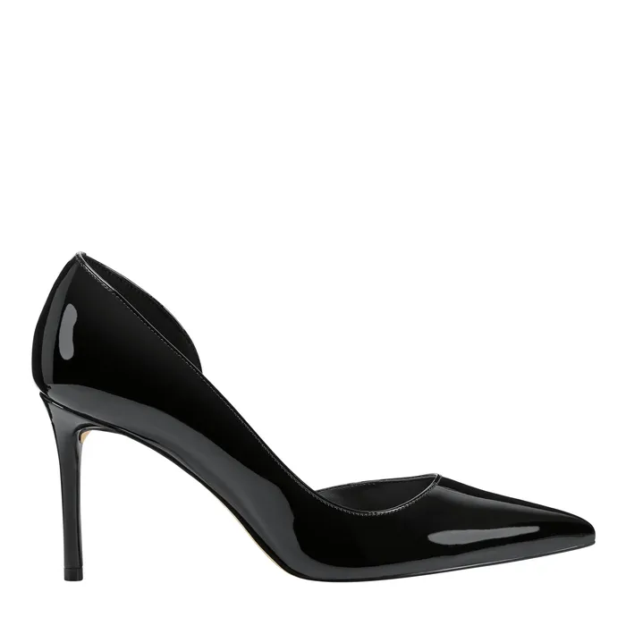 Meryl D039Orsay Pump Black Patent Heels and Pumps Marc Fisher Women