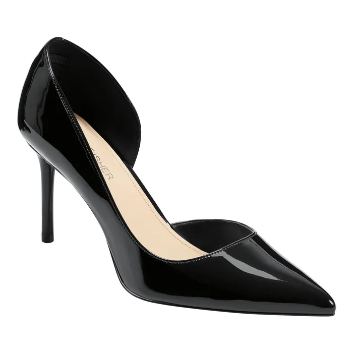 Meryl D039Orsay Pump Black Patent Heels and Pumps Marc Fisher Women