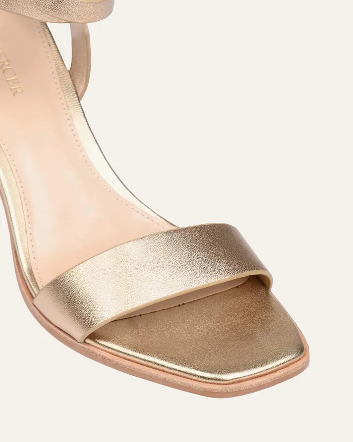 MID SANDALS Natsu mid heel sandals soft gold leather 8211 jomercer Women MID SANDALS Natsu mid heel sandals soft gold leather 8211 jomercer Women