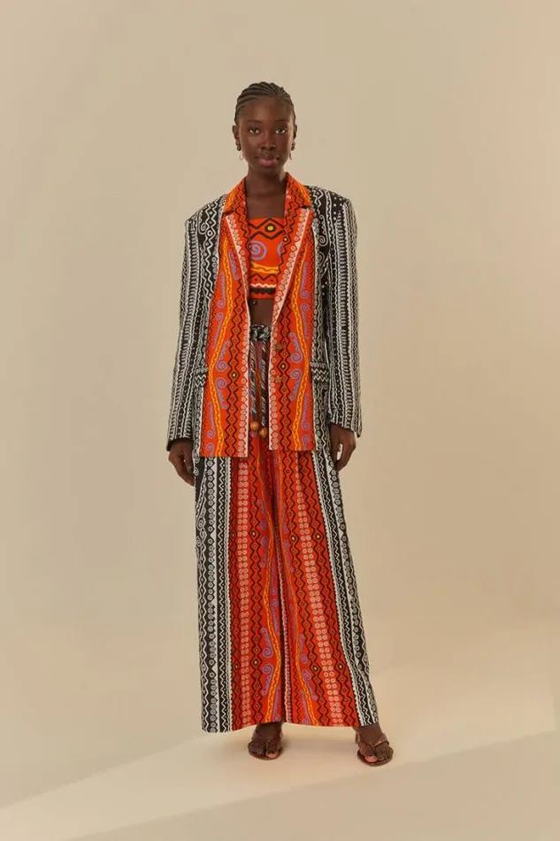 Mixed Myriad Blazer Women FARM Rio Blazers