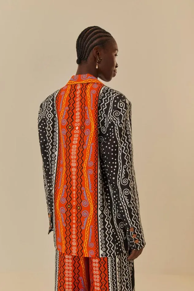 Mixed Myriad Blazer Women FARM Rio Blazers