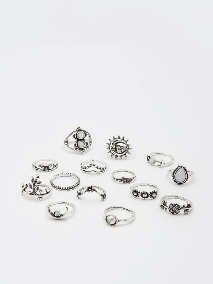 Mystic Rings Set Women Minga London Jewelry Mystic Rings Set Women Minga London Jewelry