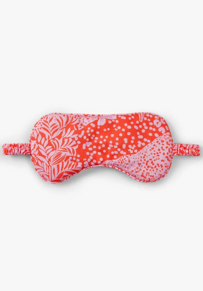 Nightwear Women Hush Osuna Sleep Mask Hidden Leopard Orangepink