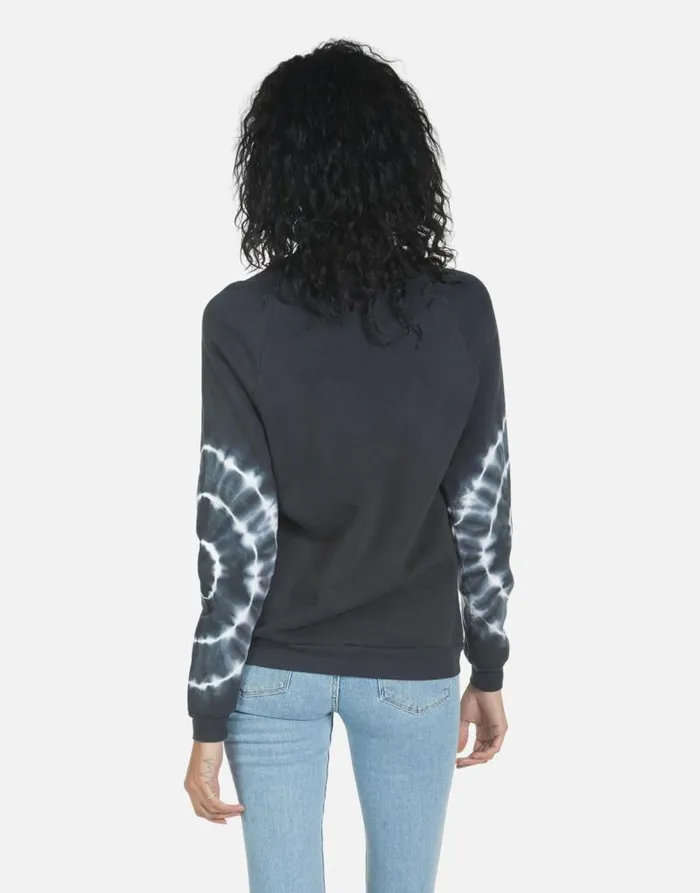 Noleta Text Happy Face Lunar Eclipse Women Lauren Moshi Long Sleeve