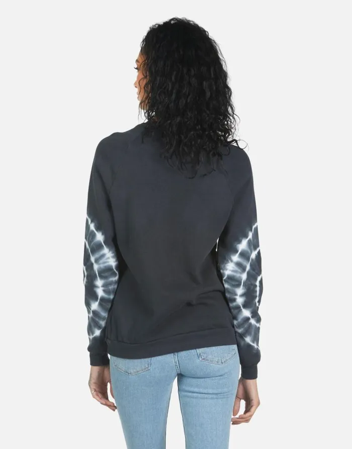 Noleta Text Happy Face Lunar Eclipse Women Lauren Moshi Long Sleeve