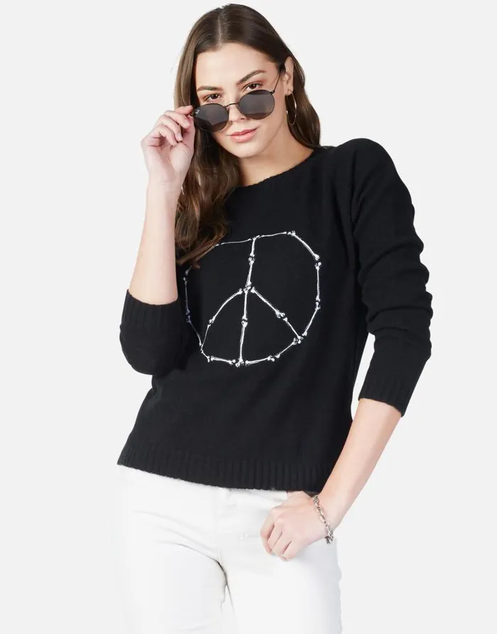 North Peace Bones Black Women Lauren Moshi Sweaters and Knits