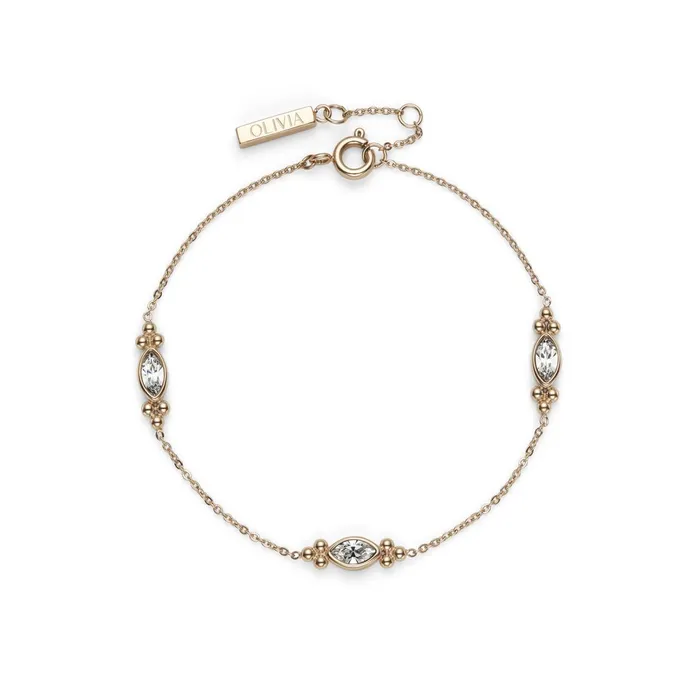 Olivia Burton Bracelets Women Dainty Rose Gold Plated Bracelet