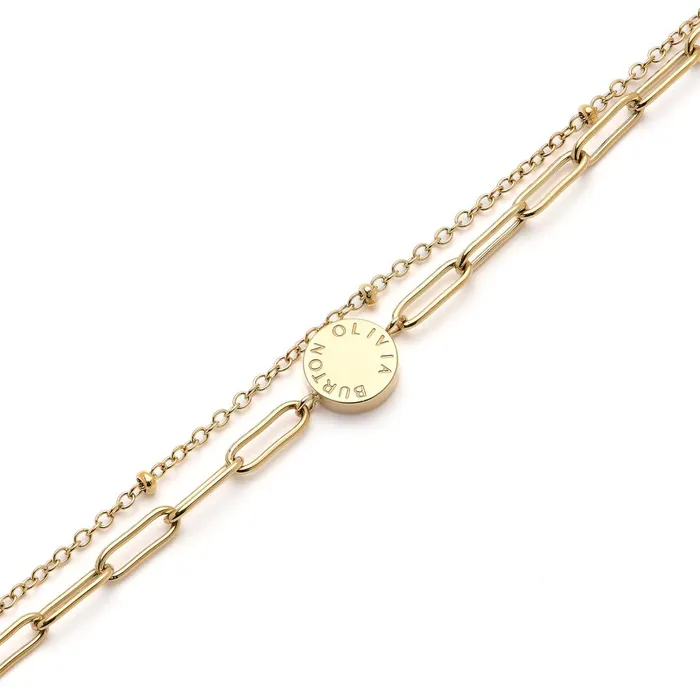 Olivia Burton Bracelets Women Illusion Gold Stacking Bracelet