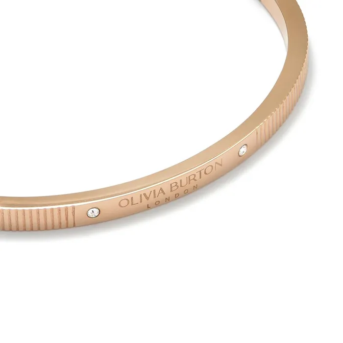 Olivia Burton Bracelets Women Linear Carnation Gold Bangle