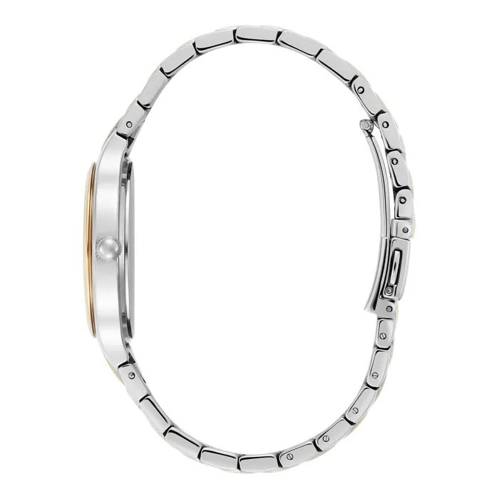 Olivia Burton Classic Watches Women 34mm Lea White and Two Tone Bracelet Watch