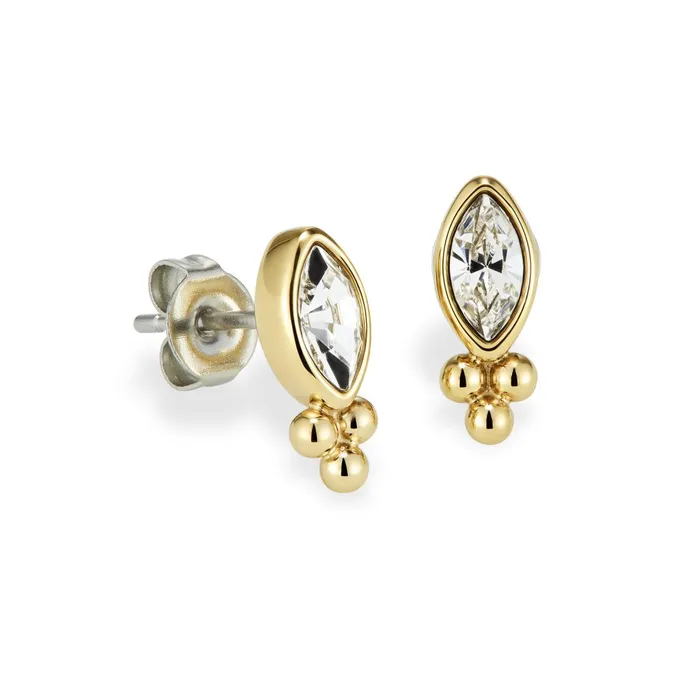 Olivia Burton Earrings Women Dainty Gold Plated Stud Earrings