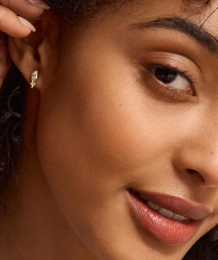 Olivia Burton Earrings Women Dainty Gold Plated Stud Earrings