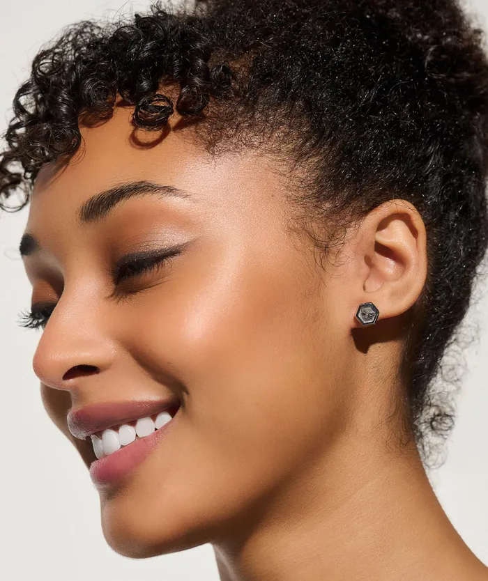 Olivia Burton Earrings Women Minima Bee Silver Stud Earrings