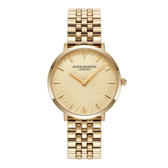 Olivia Burton Signature Watches Women 35mm Radiant Sun Gold Bracelet Watch