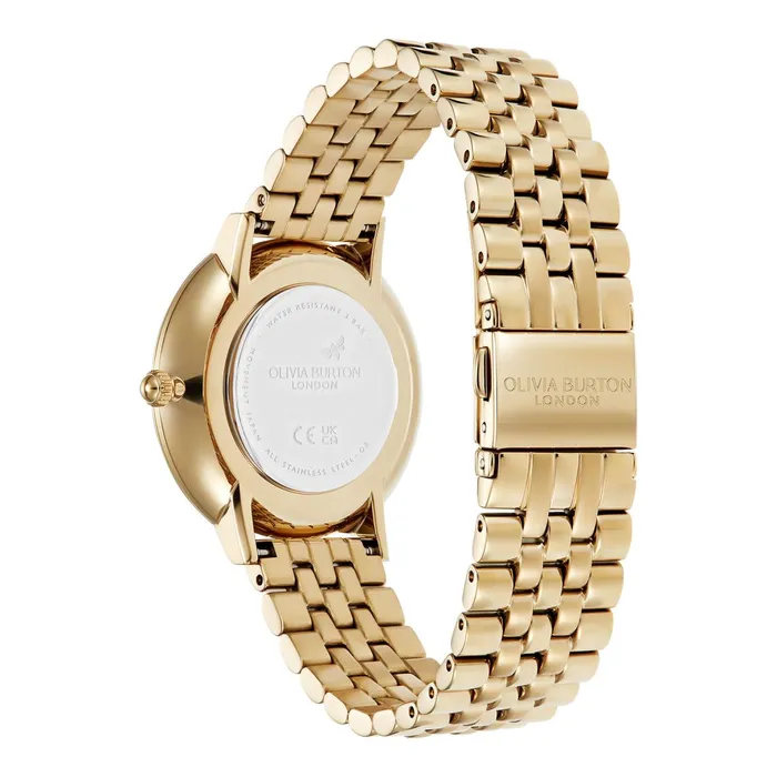 Olivia Burton Signature Watches Women 35mm Radiant Sun Gold Bracelet Watch