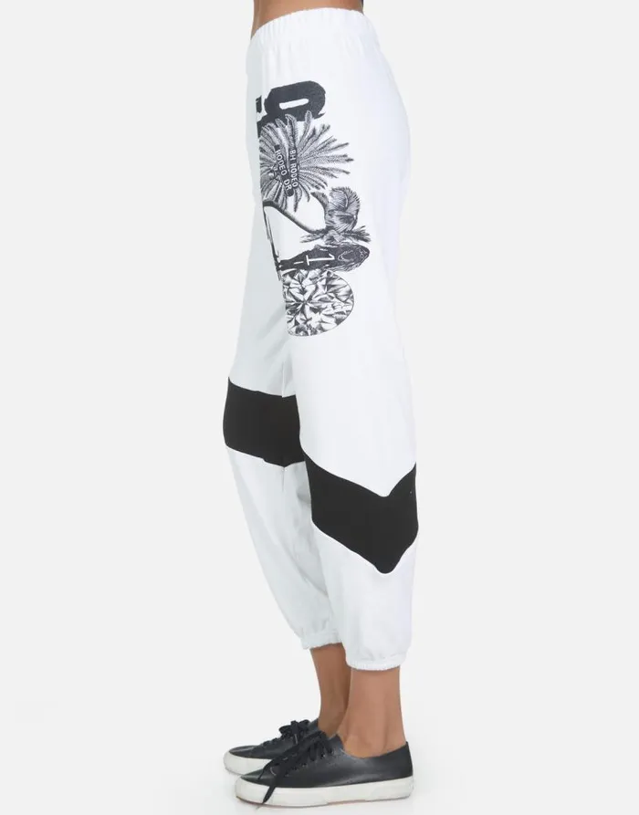 Ophelia 90210 White Women Lauren Moshi Long Sweatpants