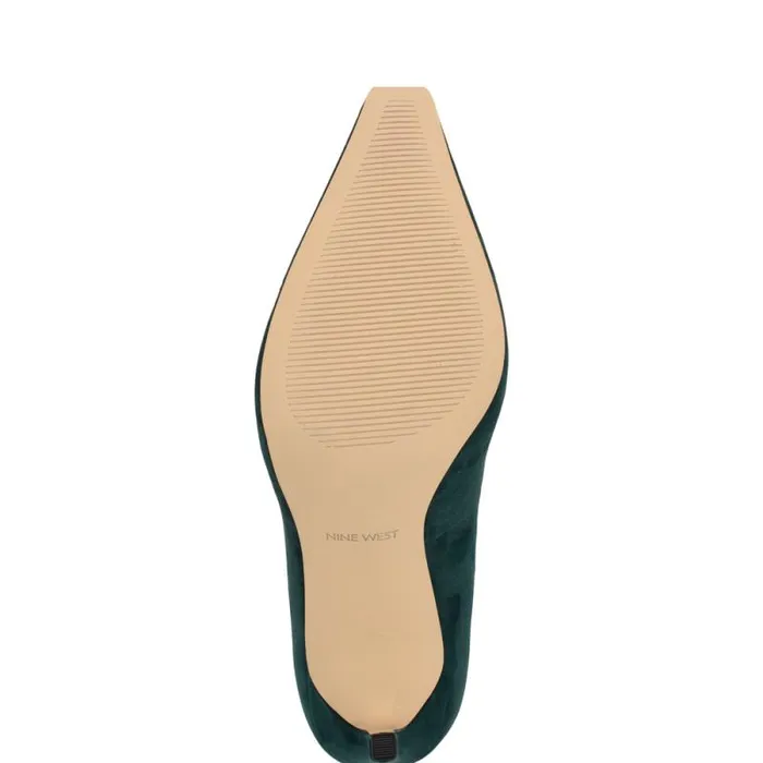 Oraye Dress Pumps Green Suede Women Nine West Heels Oraye Dress Pumps Green Suede Women Nine West Heels