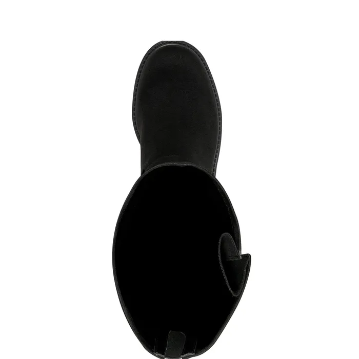 OTK Boots Marc Fisher Women Ganven Lug Sole Over The Knee Boot Black