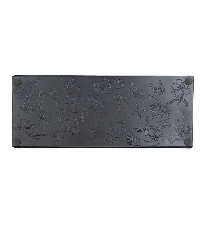 Outdoor Living Embossed Metal Garden Gnome Boot Tray Plow and Hearth Doormats and Boot Trays Outdoor Living Embossed Metal Garden Gnome Boot Tray Plow and Hearth Doormats and Boot Trays