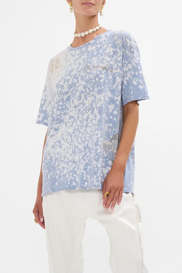 OVERSIZED BAND TEE CALL ME IN CAIRO Call Me In Cairo Womens Camilla Tees
