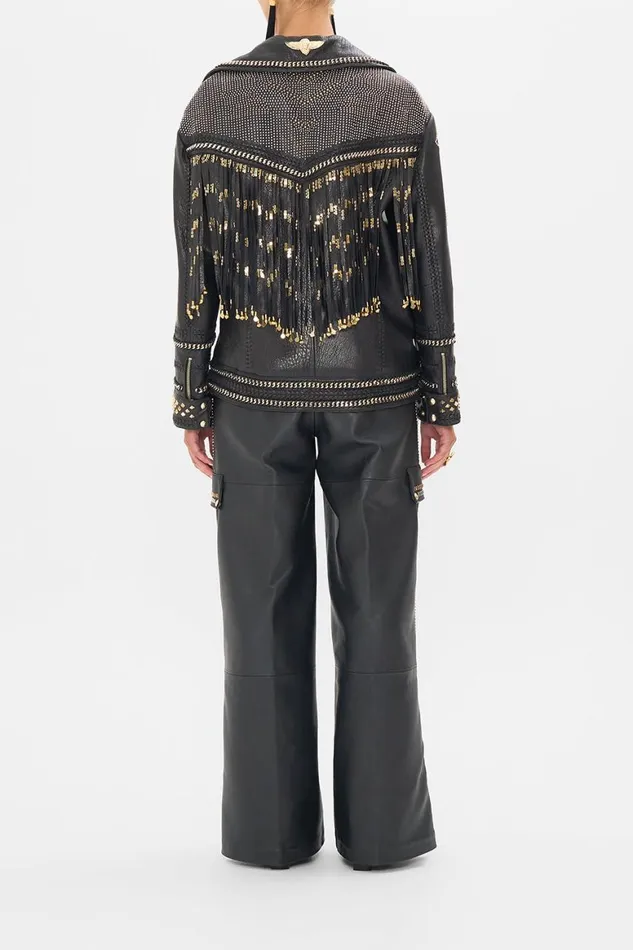 OVERSIZED LEATHER BIKER JACKET THEY CALLED HER NEFERTARI They Called Her Nefertari Womens Camilla Jackets OVERSIZED LEATHER BIKER JACKET THEY CALLED HER NEFERTARI They Called Her Nefertari Womens Camilla Jackets