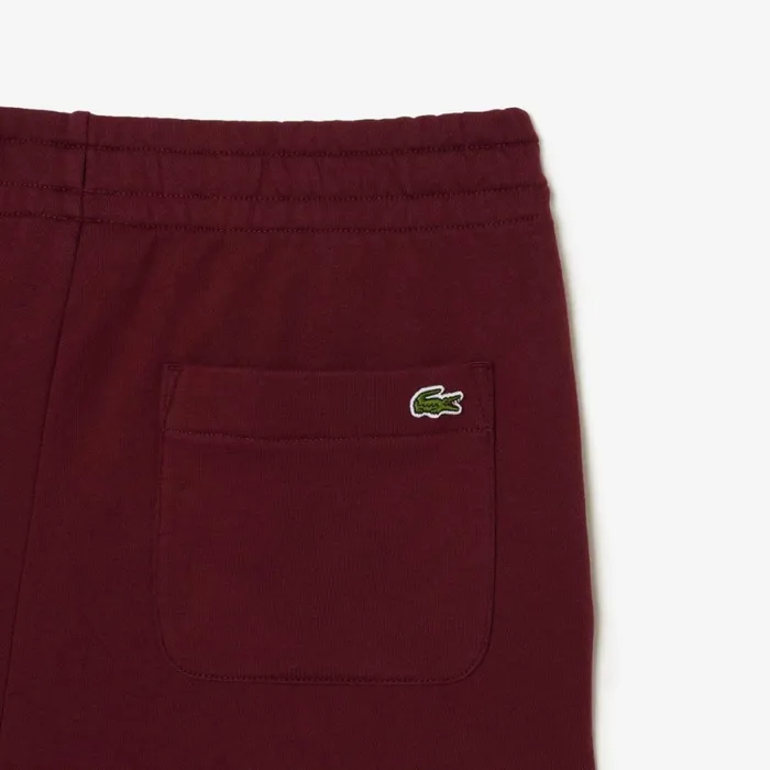 Pants and Leggings Women Lacoste Women039s Printed Sweatpants Bordeaux Yup