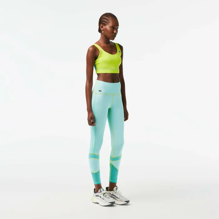 Pants and Leggings Women Lacoste Womens SPORT Logo Stripe UltraDry Leggings Light Green Green Light Green J6d Pants and Leggings Women Lacoste Womens SPORT Logo Stripe UltraDry Leggings Light Green Green Light Green J6d