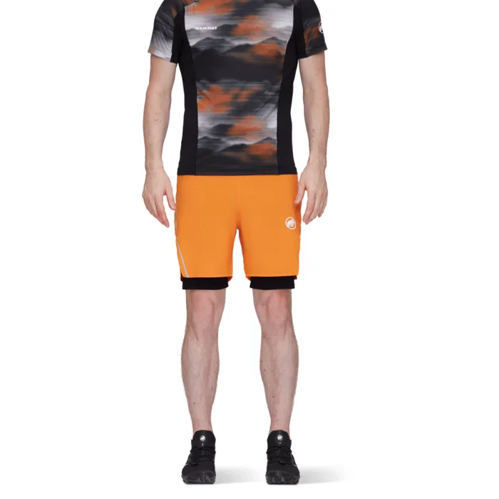 Pants and Shorts Men Mammut Aenergy TR 2 In 1 Shorts Dark Tangerineblack Pants and Shorts Men Mammut Aenergy TR 2 In 1 Shorts Dark Tangerineblack
