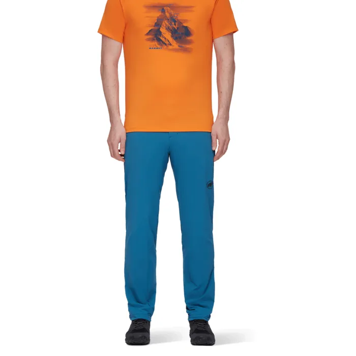 Pants and Shorts Men Mammut Runbold Light Pants Deep Ice Pants and Shorts Men Mammut Runbold Light Pants Deep Ice