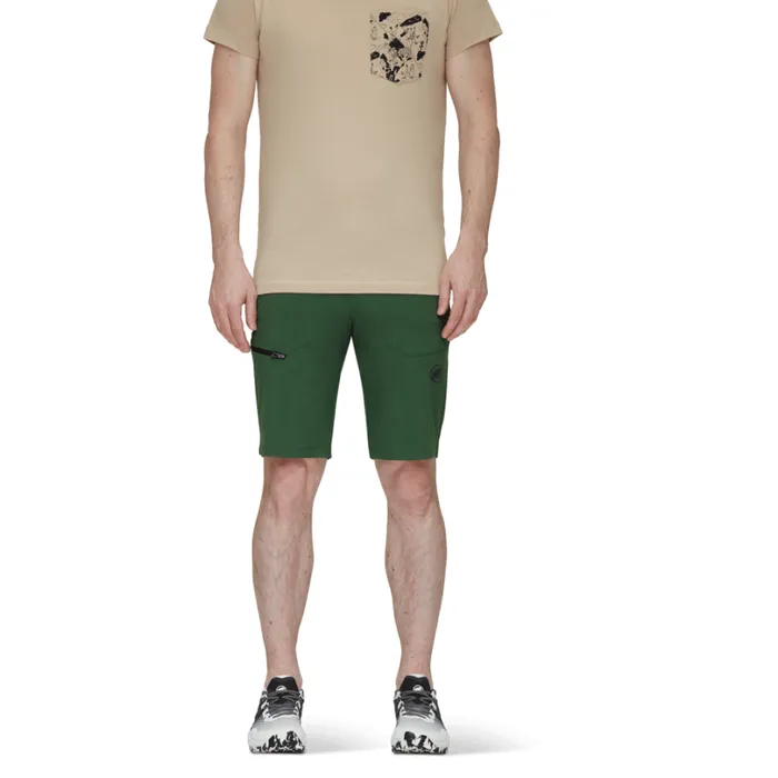 Pants and Shorts Men Mammut Runbold Shorts Woods Pants and Shorts Men Mammut Runbold Shorts Woods