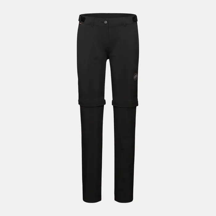 Pants and Shorts Women Mammut Runbold Zip Off Pants Black