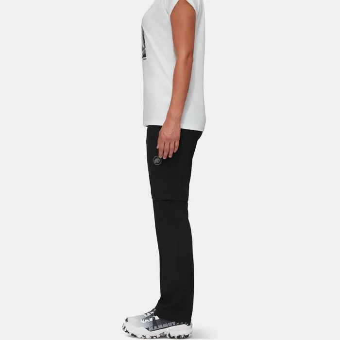 Pants and Shorts Women Mammut Runbold Zip Off Pants Black Pants and Shorts Women Mammut Runbold Zip Off Pants Black