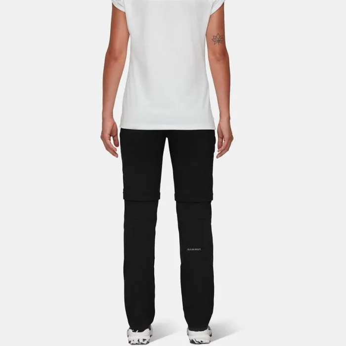 Pants and Shorts Women Mammut Runbold Zip Off Pants Black Pants and Shorts Women Mammut Runbold Zip Off Pants Black