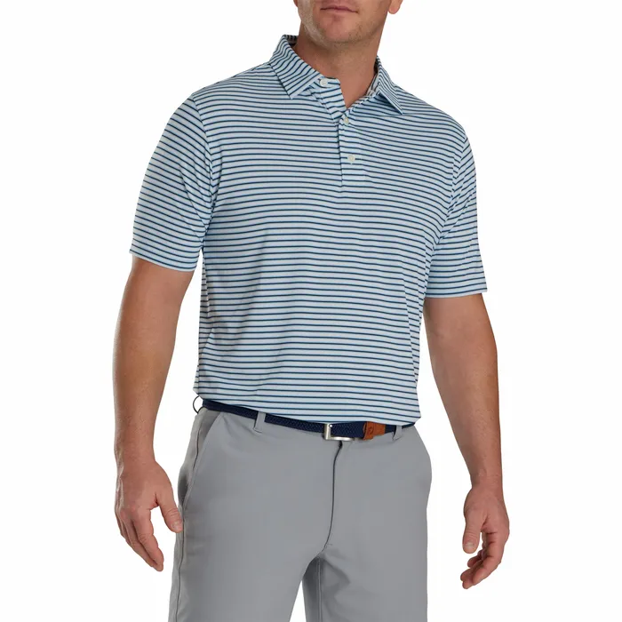 Pinstripe Lisle Men Shirts FootJoy