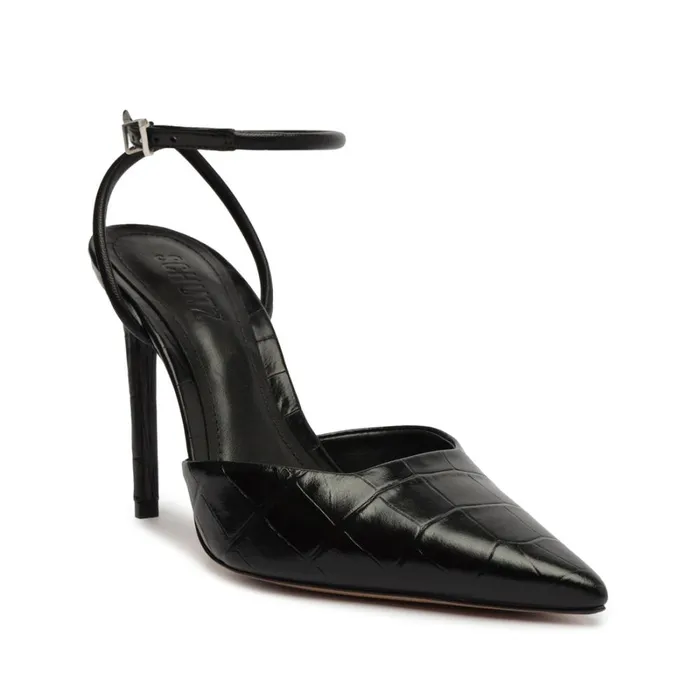 Pumps Deby Leather Pump Black Schutz Shoes Pumps