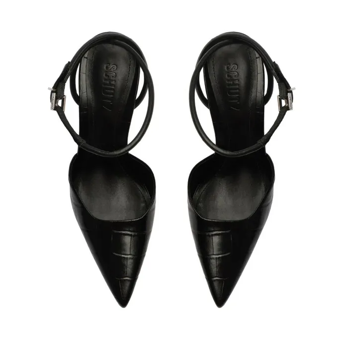 Pumps Deby Leather Pump Black Schutz Shoes Pumps