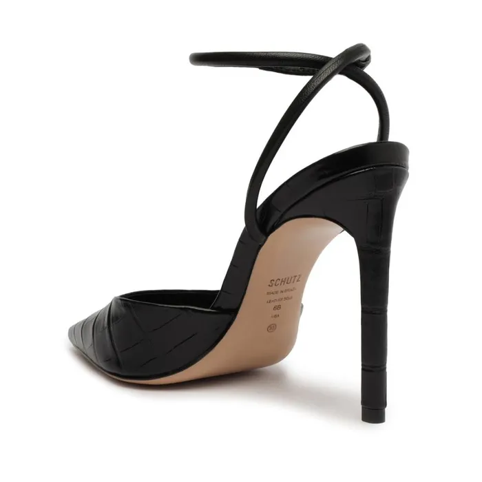 Pumps Deby Leather Pump Black Schutz Shoes Pumps